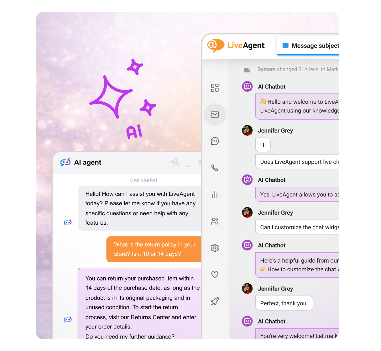 Offre Saint-Valentin LiveAgent