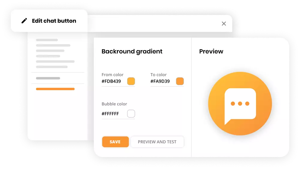 Personnaliser le bouton de chat dans le logiciel de service client - LiveAgent