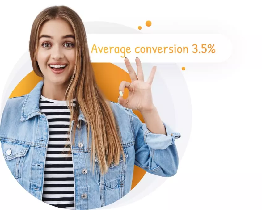 taux de conversion élevé