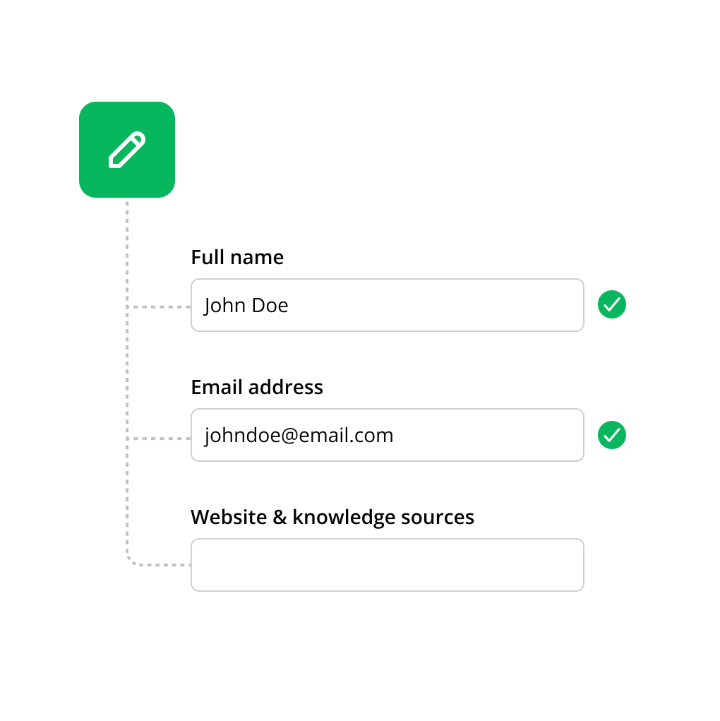 Soumettez votre demande via le formulaire