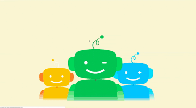 Animation d'intégration Quriobot