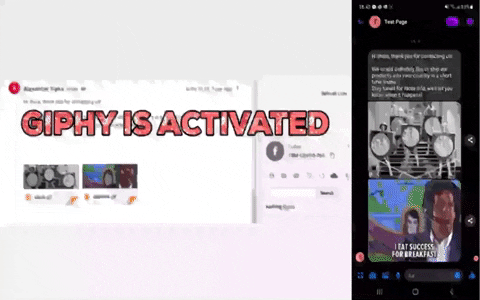 Exemple de GIF pour LiveAgent
