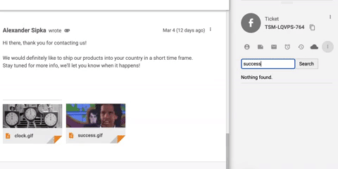 GIF personnalisé créé sur Giphy