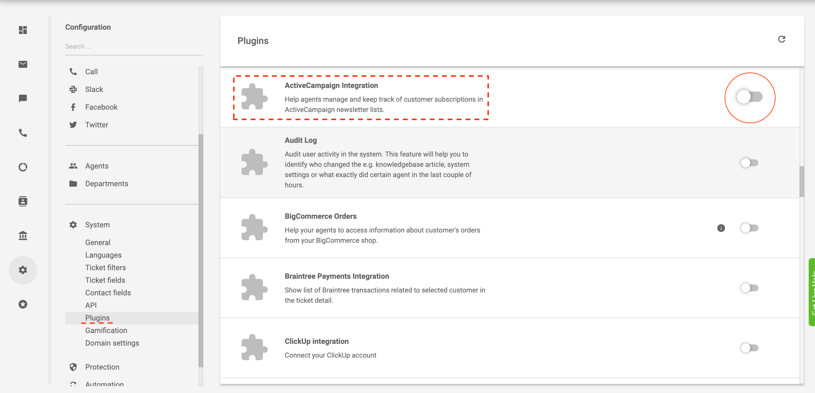 Exemple d'intégration de l'automatisation des emails dans LiveAgent