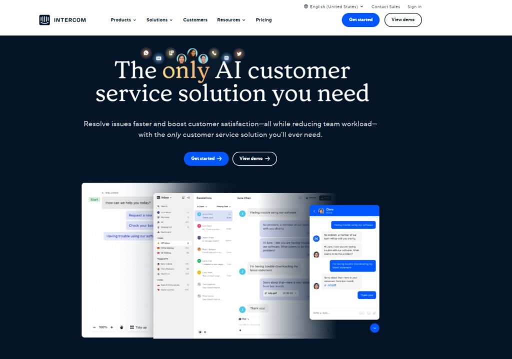 Les 15 meilleures alternatives à Intercom et concurrents pour 2025