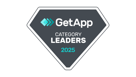 Badge GetApp leader en logiciel de suivi des appels 2025