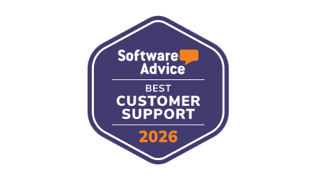Badge Software Advice, Meilleur support client