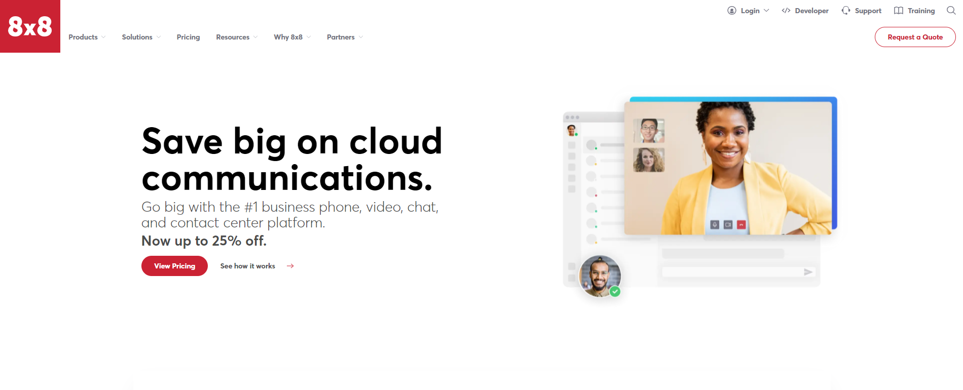 Fournisseur VoIP 8x8 X series