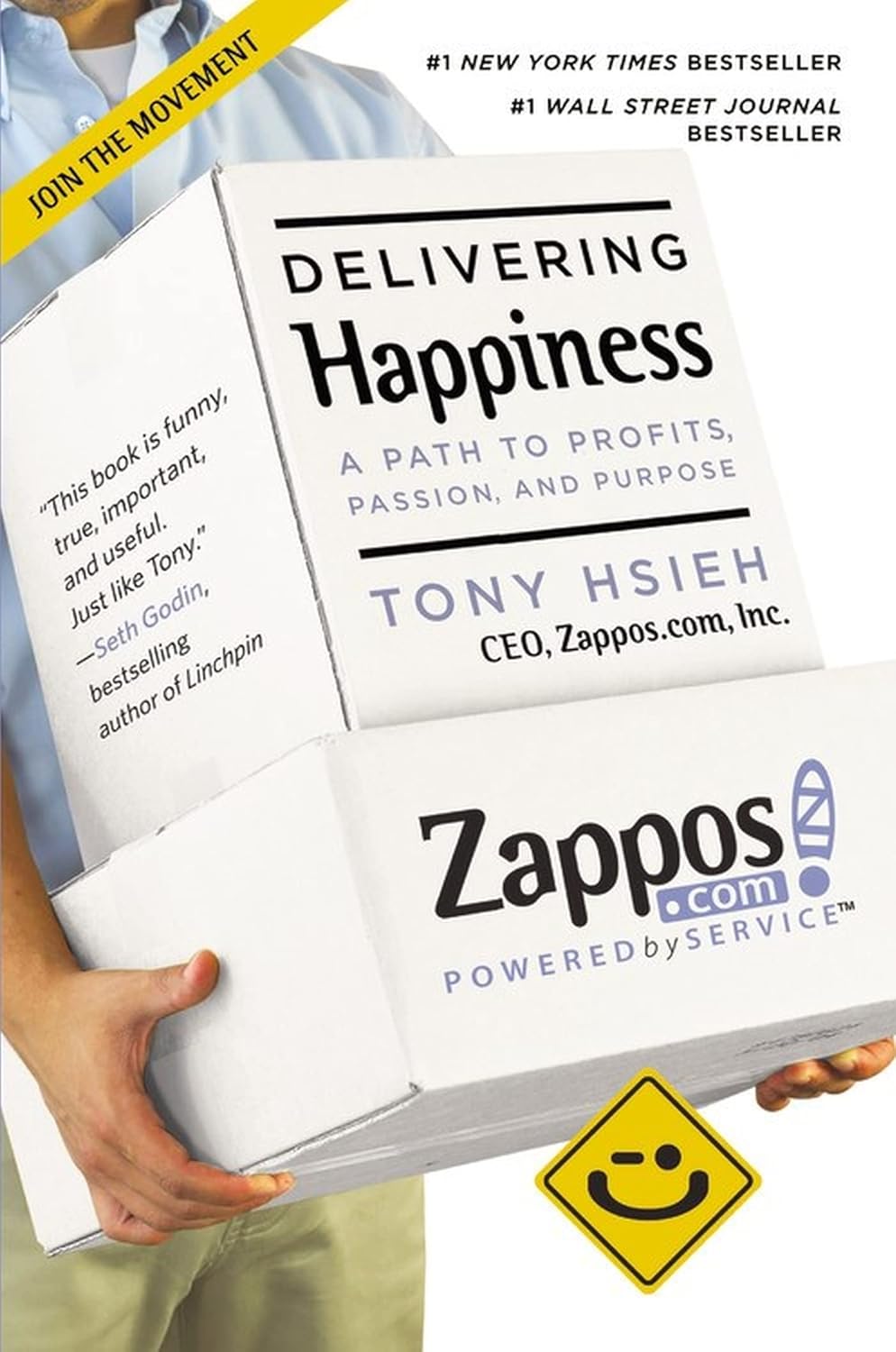 Couverture du livre Delivering Happiness de Tony Hsieh