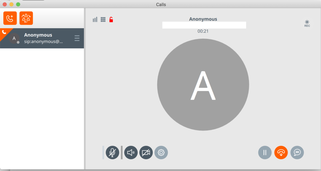 Messagerie Softphone Linphone