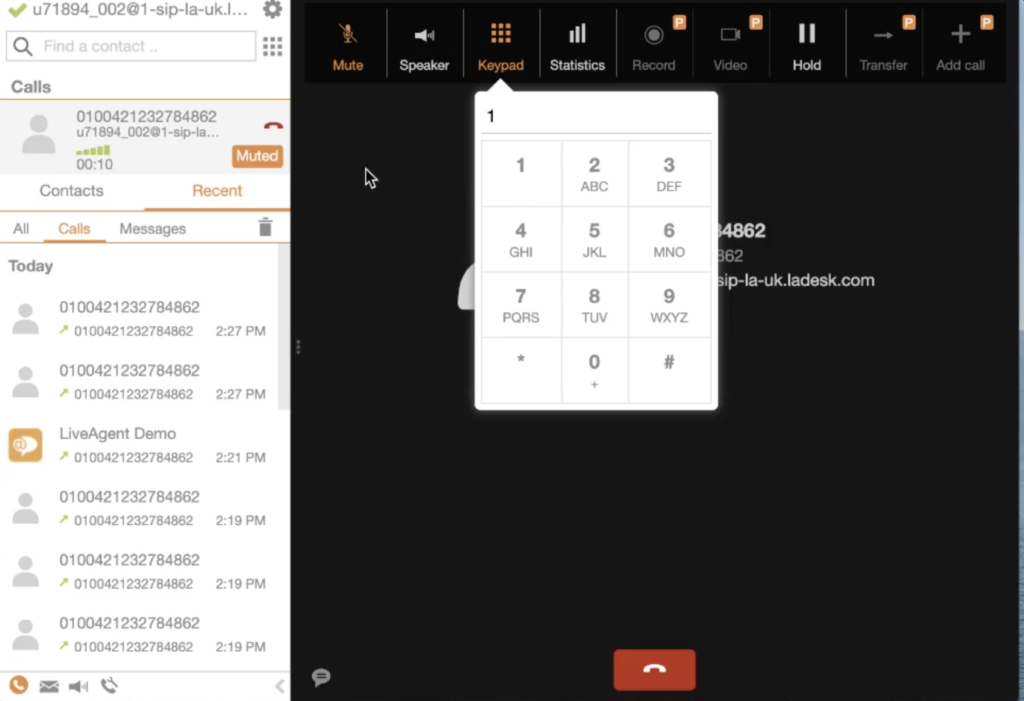 Appel Softphone Zoiper gratuit