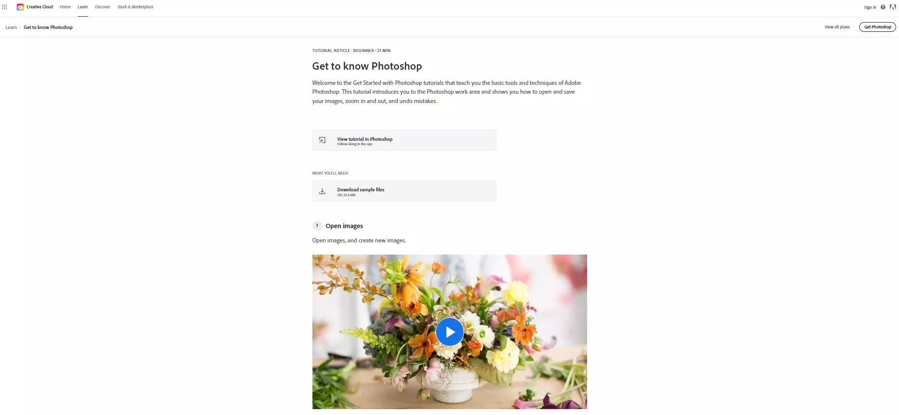 Tutoriel Photoshop Adobe
