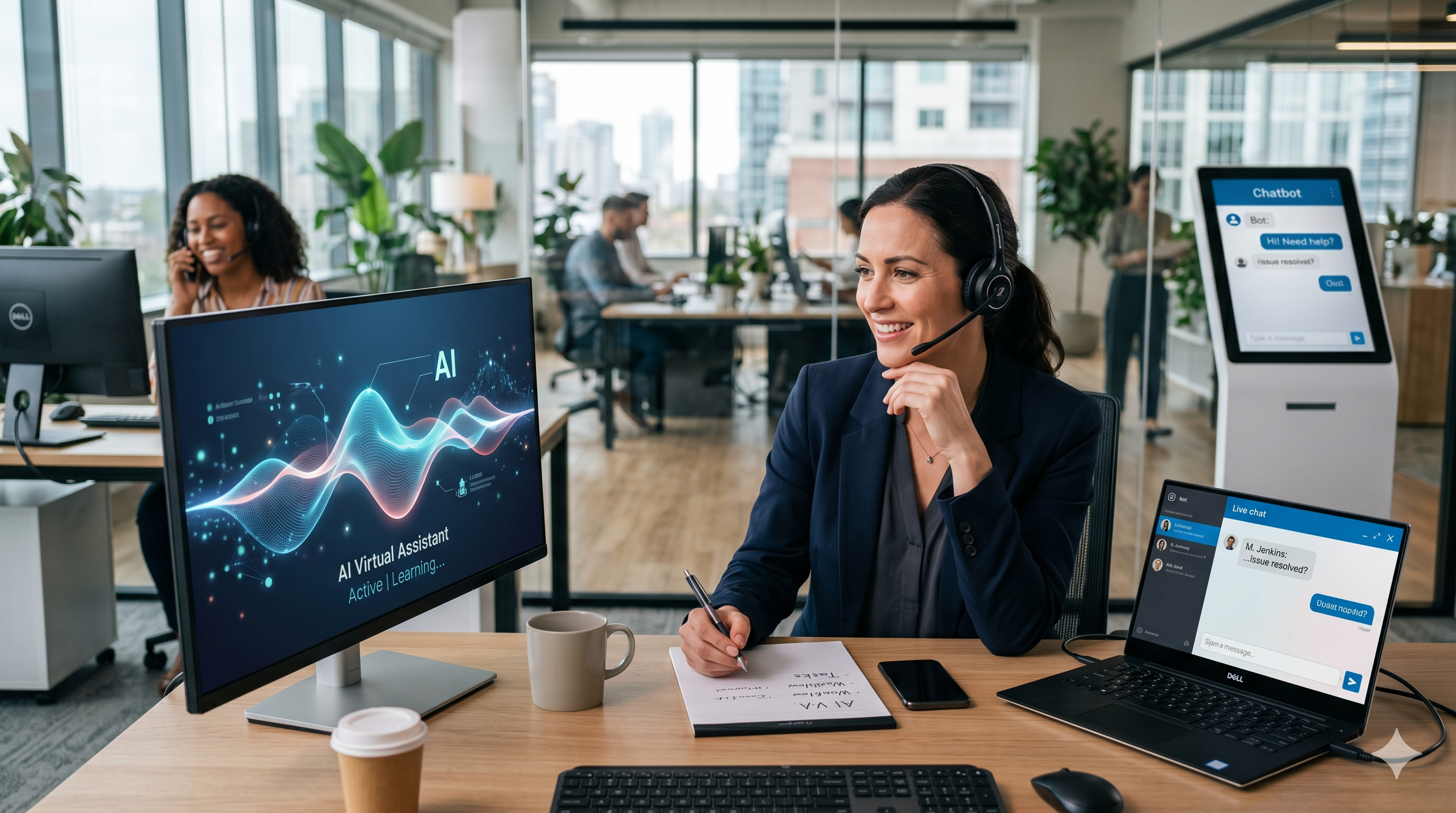 Assistant virtuel IA vs chatbot vs agent en direct : de quoi votre équipe a-t-elle réellement besoin ?