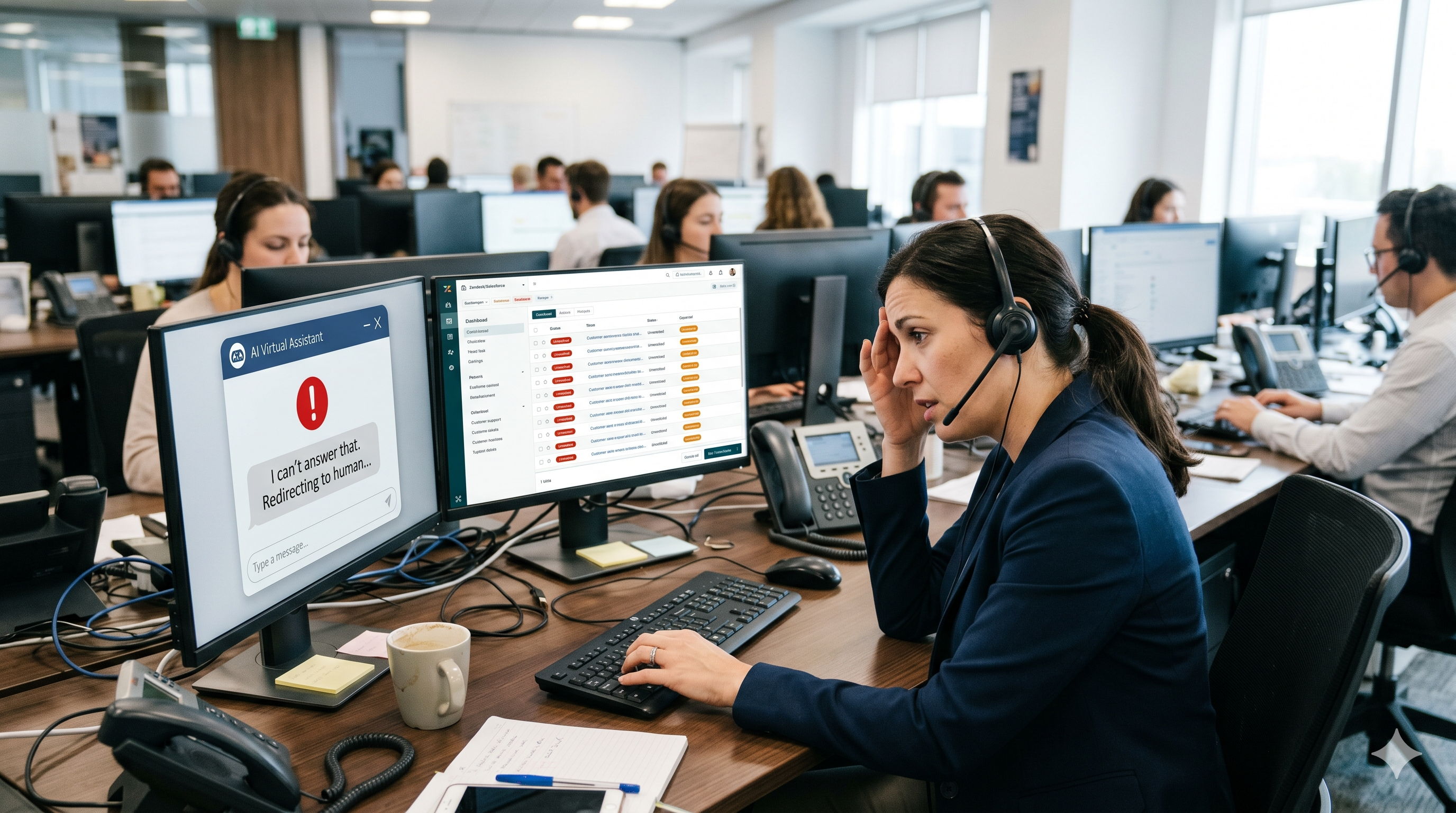 Pourquoi votre assistant virtuel IA ne réduit pas les tickets (et comment y remédier)