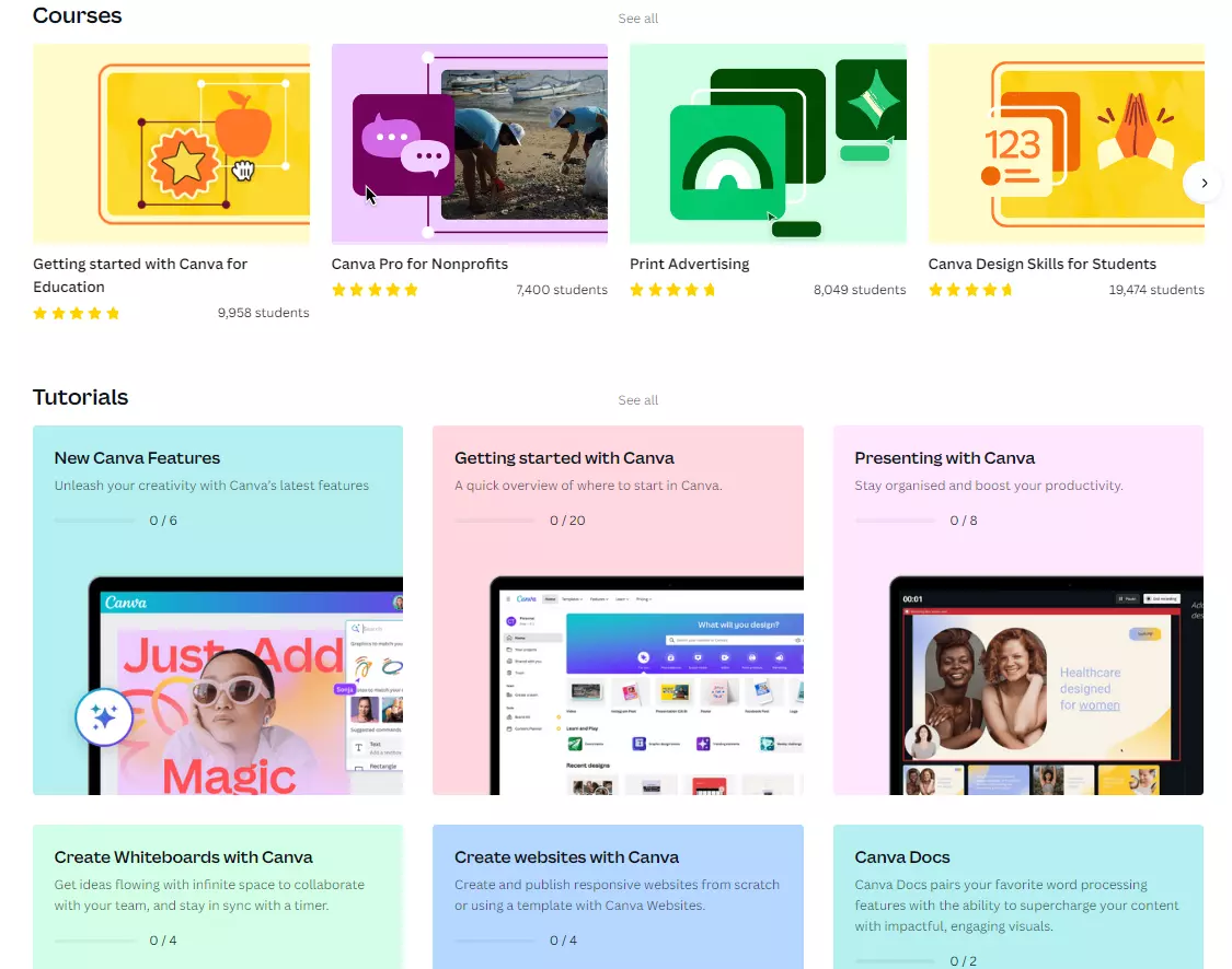 École de design de Canva