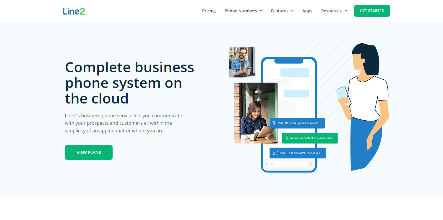 Site Web du fournisseur Line2