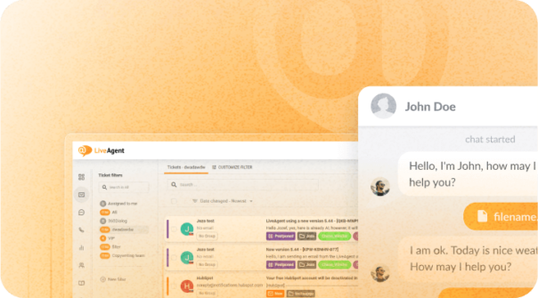 Mises à jour mensuelles de LiveAgent : Édition mars 2025