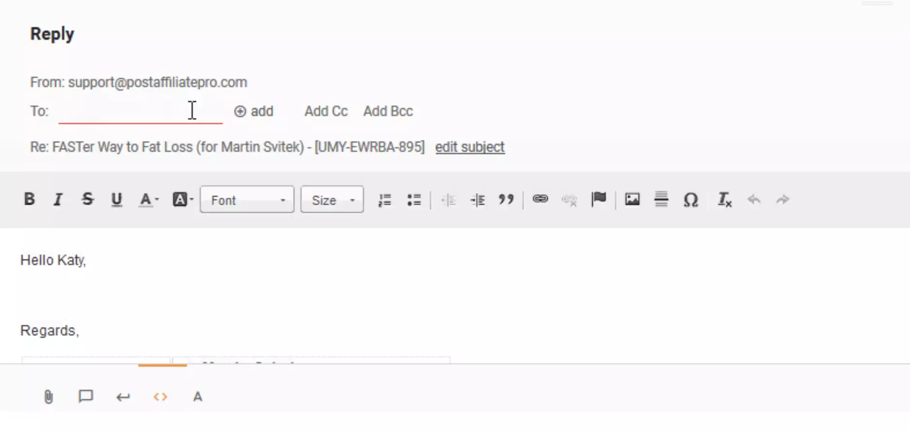 Destinataire du ticket supprimé en raison d'un bug dans la gestion des tickets