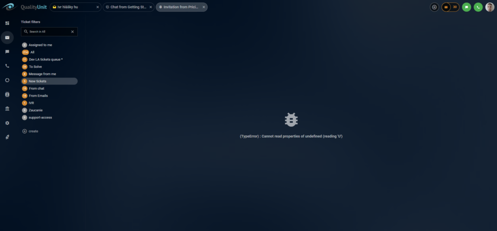 Difficultés à afficher les chats repris