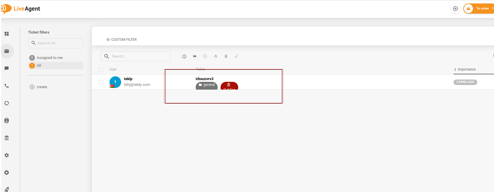 Broken design of labels in LiveAgent
