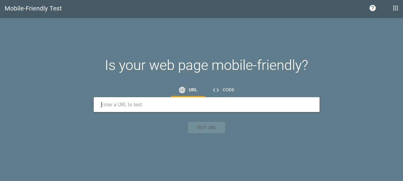 Test de compatibilité mobile de Google