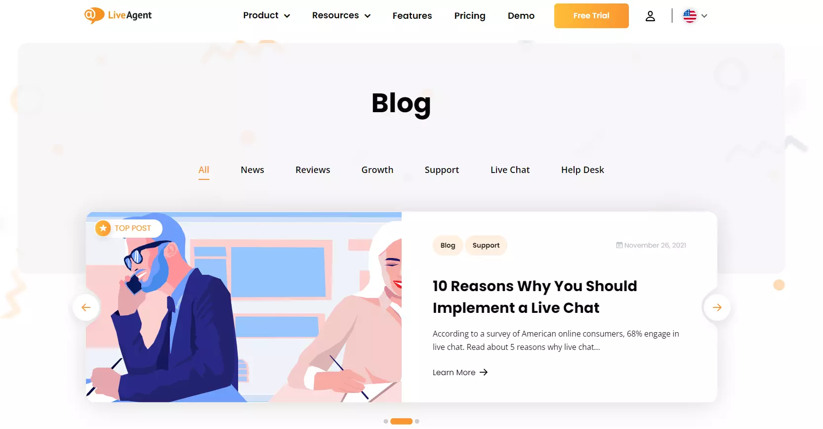 Exemple d'éléments visuels