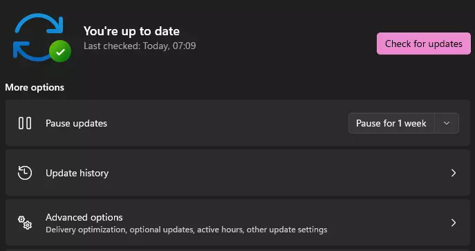 Mises à jour système