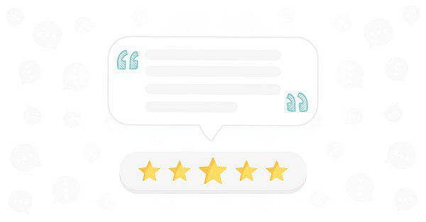 Laisser un avis cinq étoiles