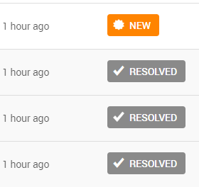 Statut résolu du ticket LiveAgent