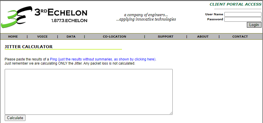Exemple de calculateur de gigue