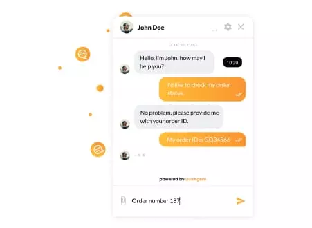 LiveAgent's live chat