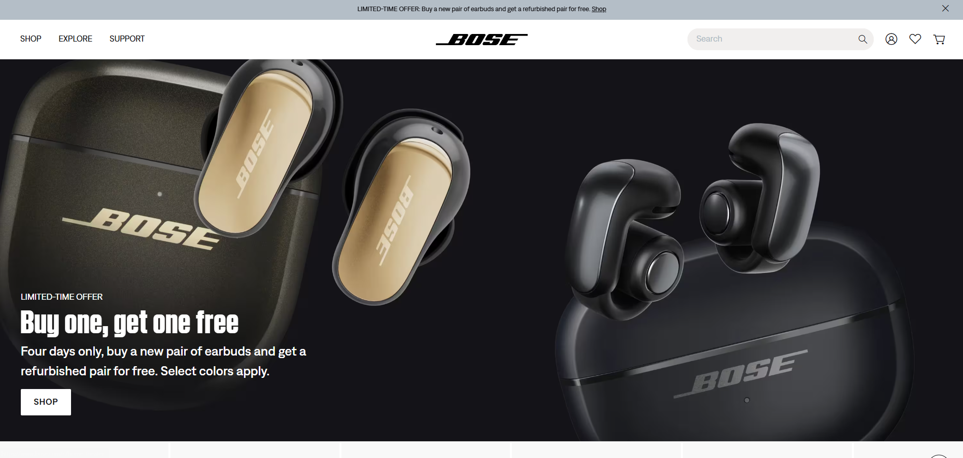 Contacts du Service d'Assistance Bose