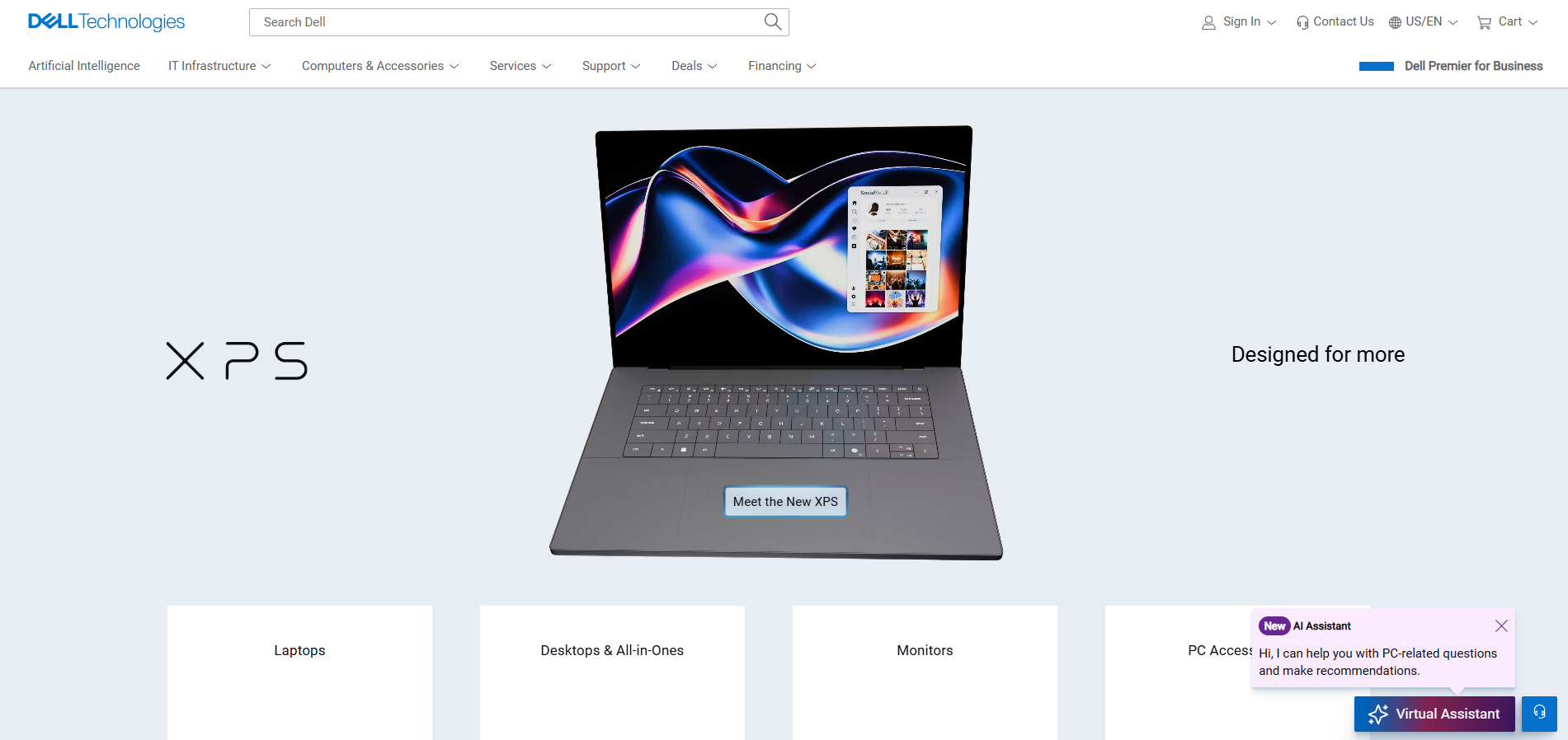 Contacts du Service d'Assistance Dell