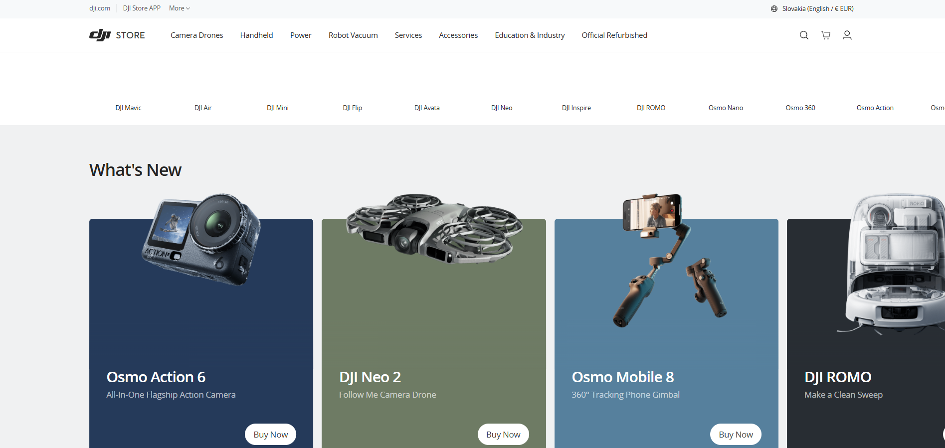 Contacts du Service d'Assistance DJI