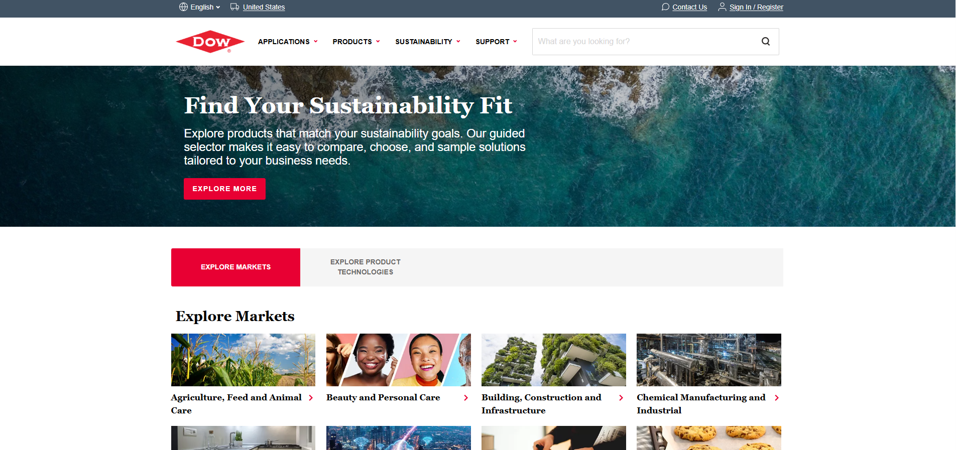 Contacts du Centre d'Aide Dow