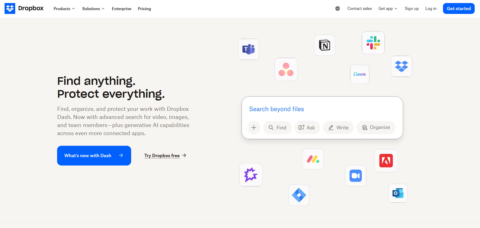 Contacts du Service d'Assistance Dropbox