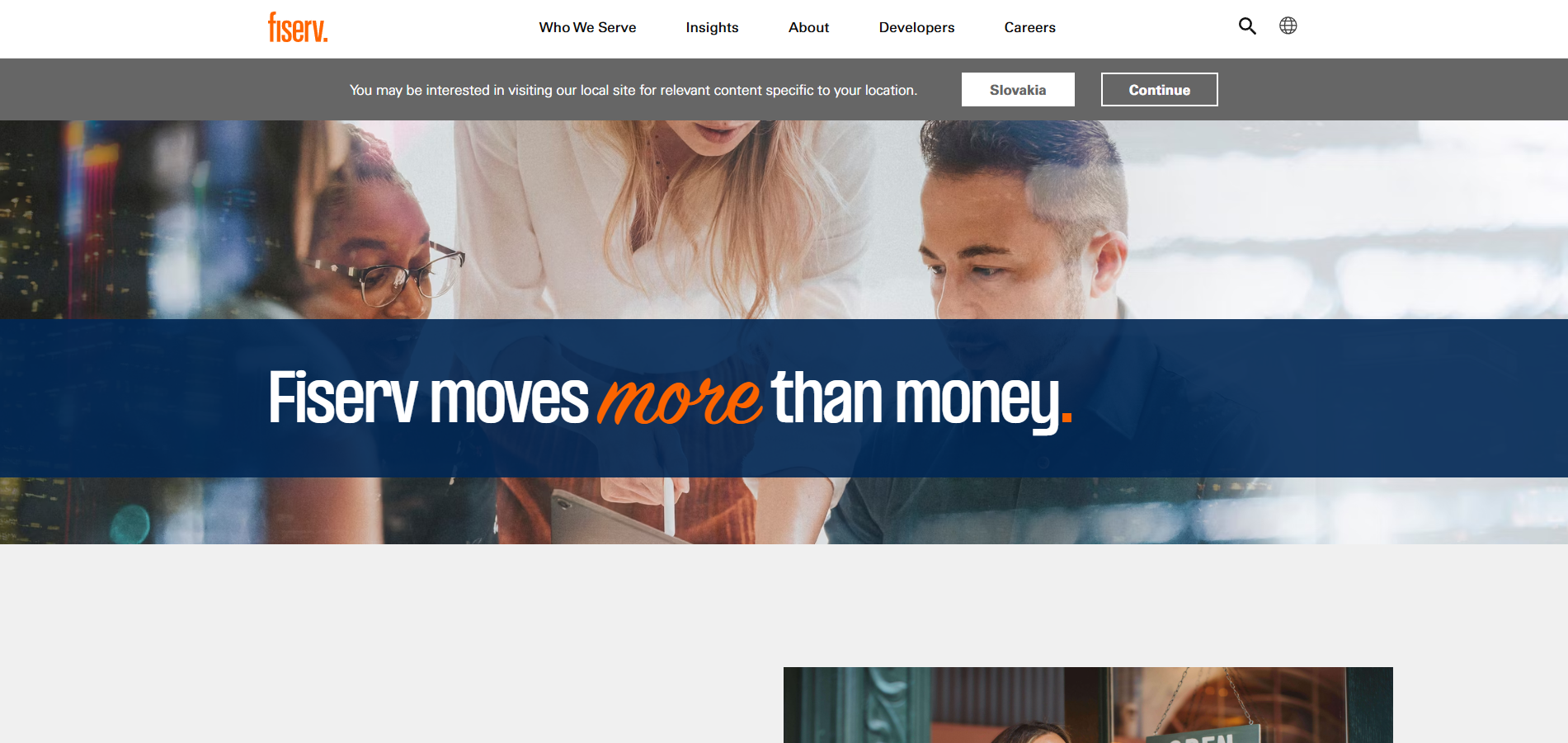 Contacts du Service d'Assistance Fiserv