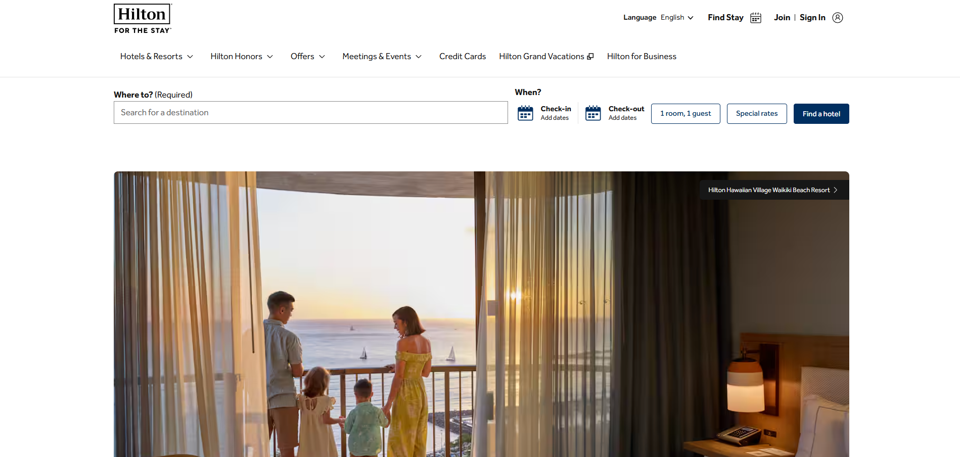 Contacts du Centre d'Aide Hilton