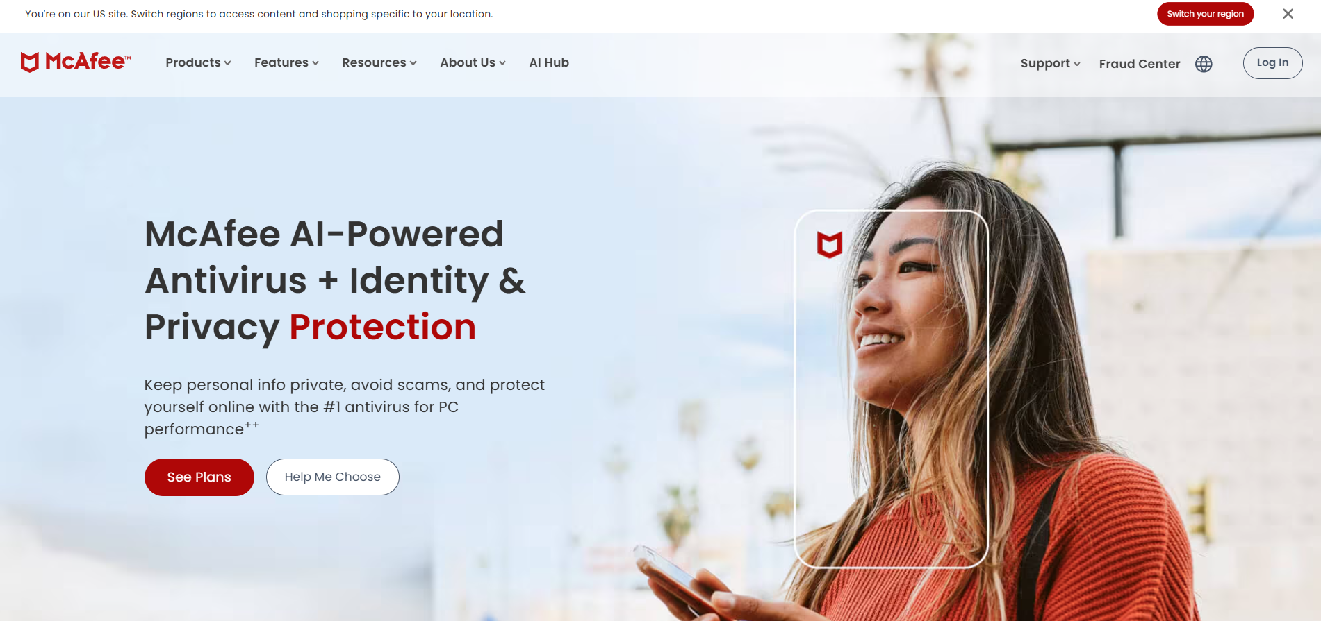 Contacts du Centre d'Assistance McAfee