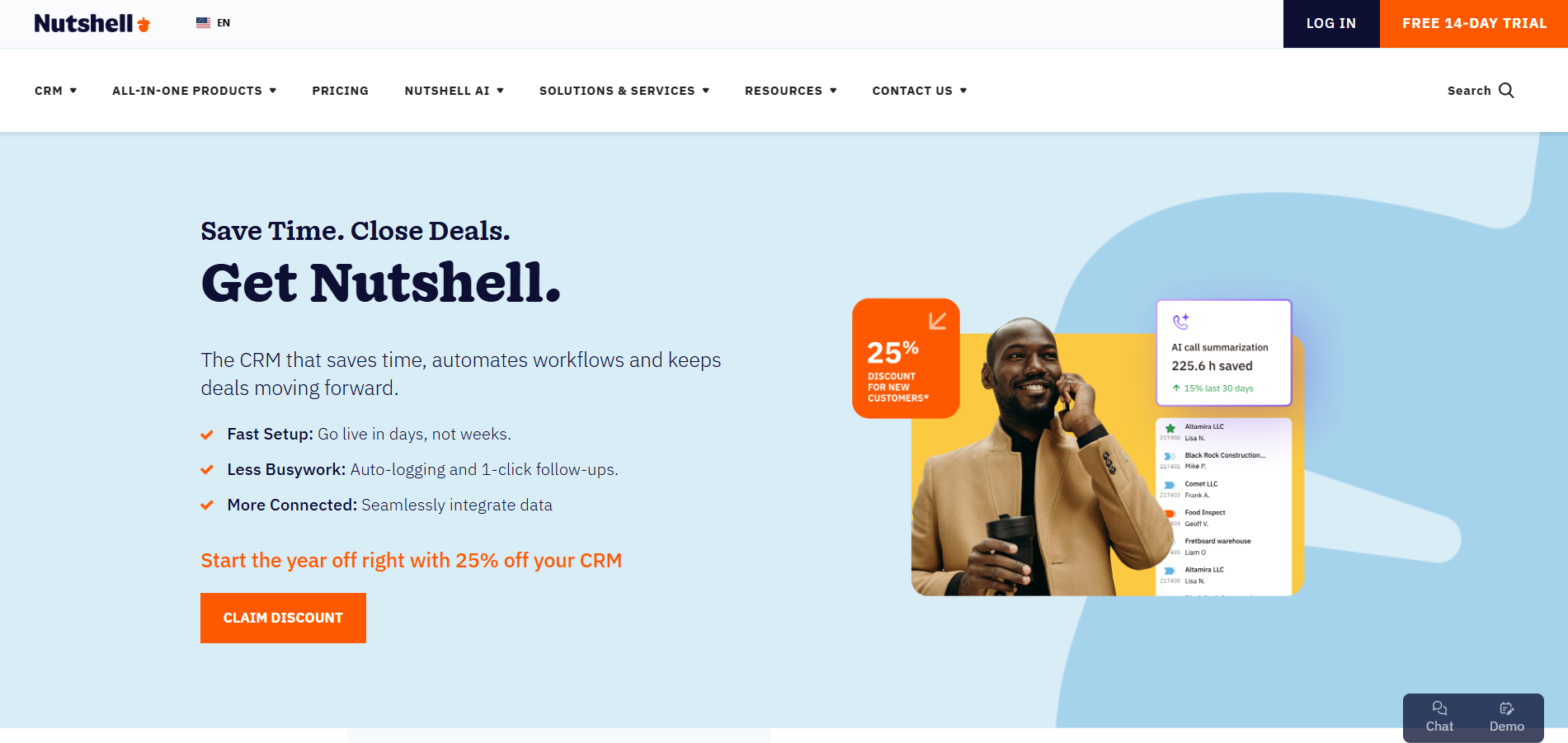 Contacts du Service d'Assistance Nutshell