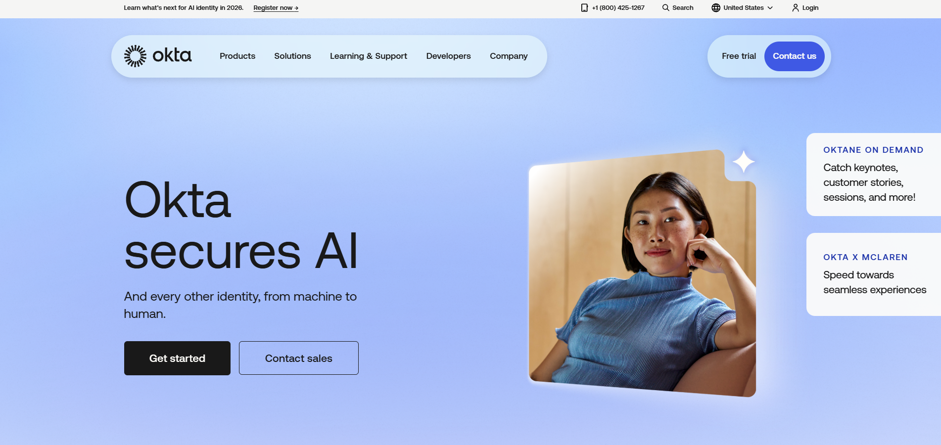 Contacts du Help Desk Okta