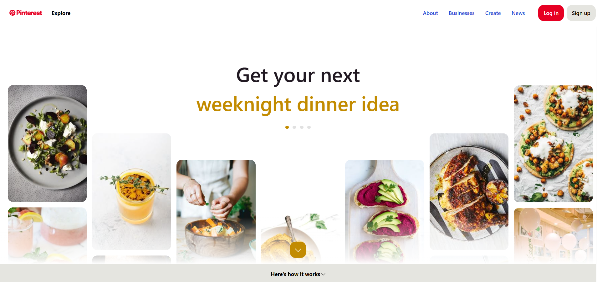 Contacts du Centre d'Aide Pinterest