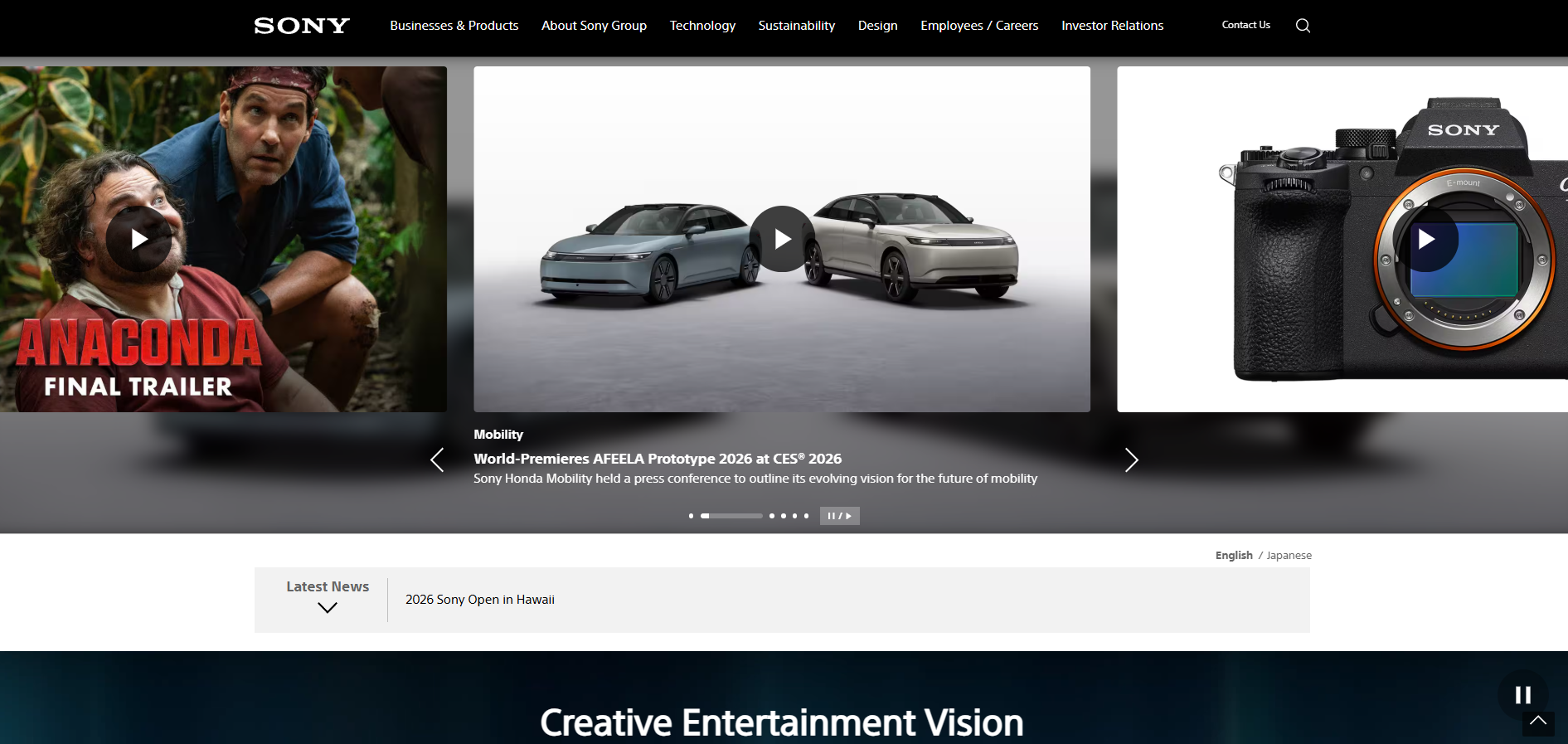 Contacts du Service d'Assistance Sony