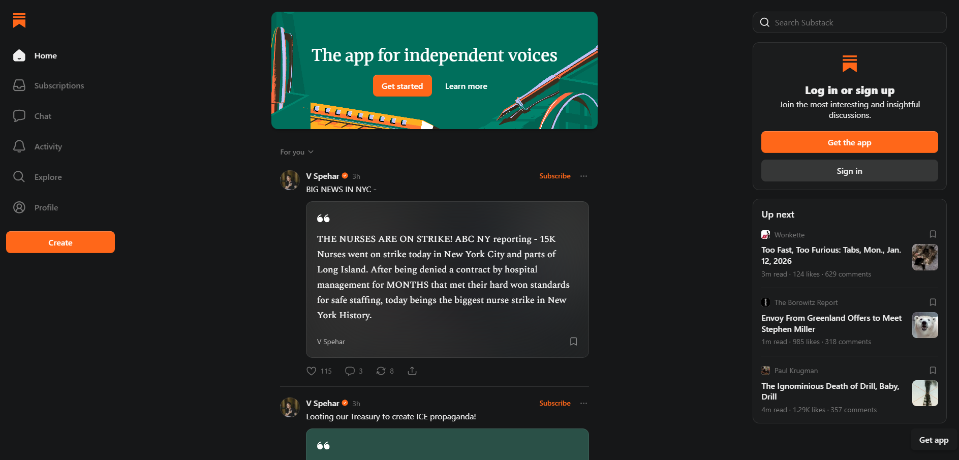 Contacts du Service d'Assistance Substack