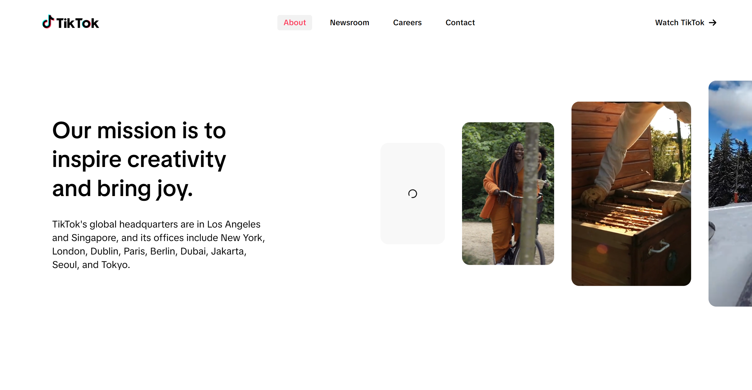 Contacts du Service d'Assistance TikTok