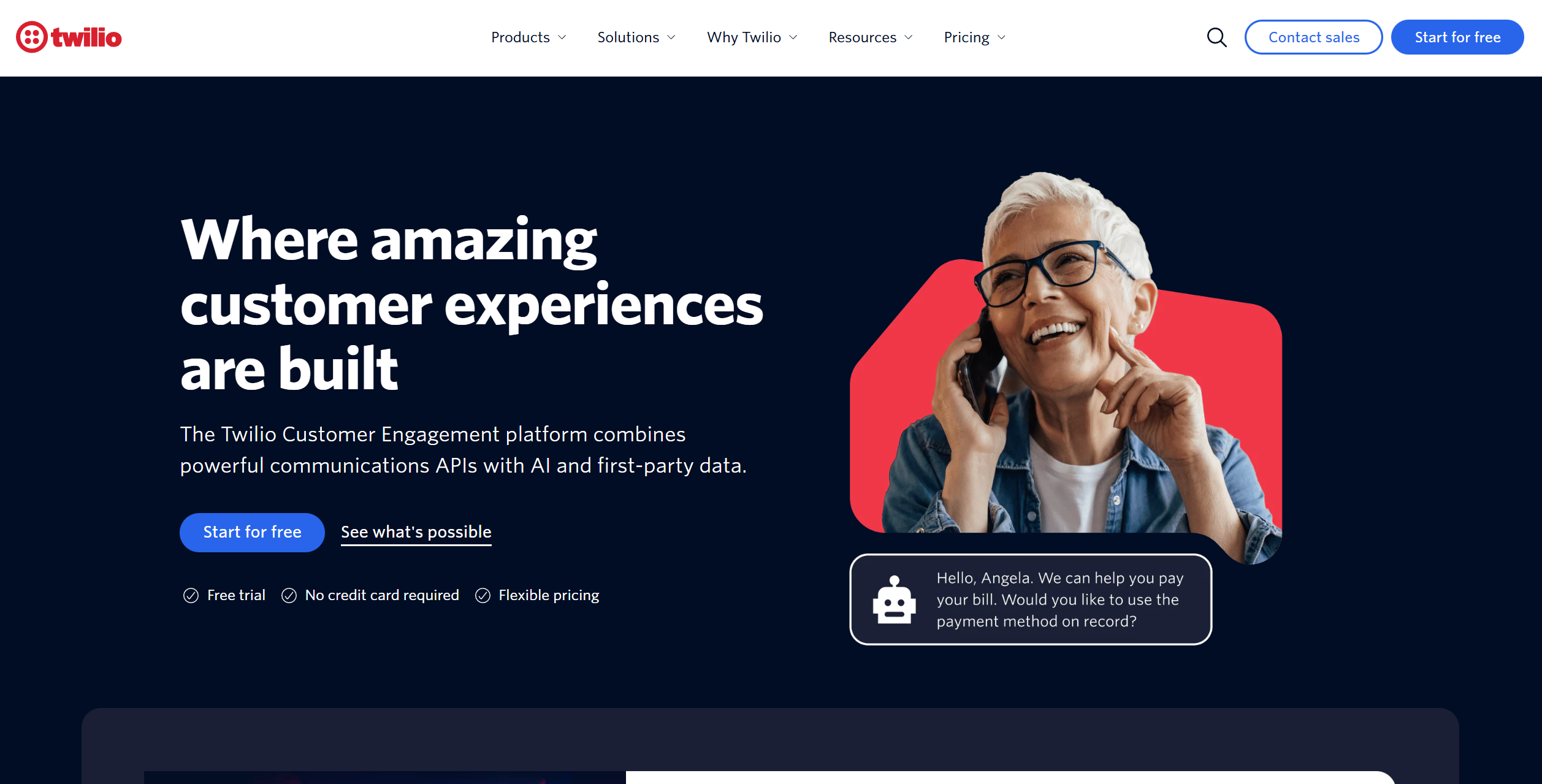 Contacts du Help Desk Twilio