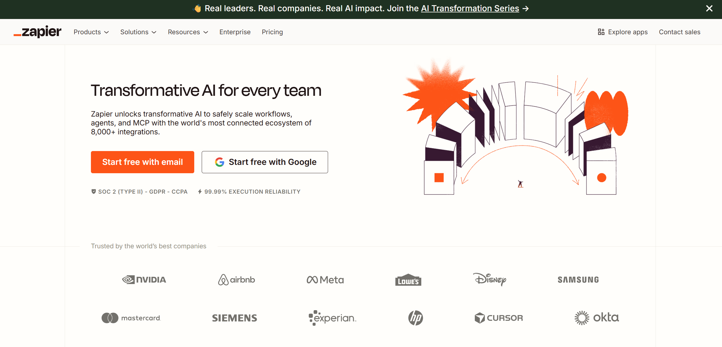 Contacts du Service d'Assistance Zapier