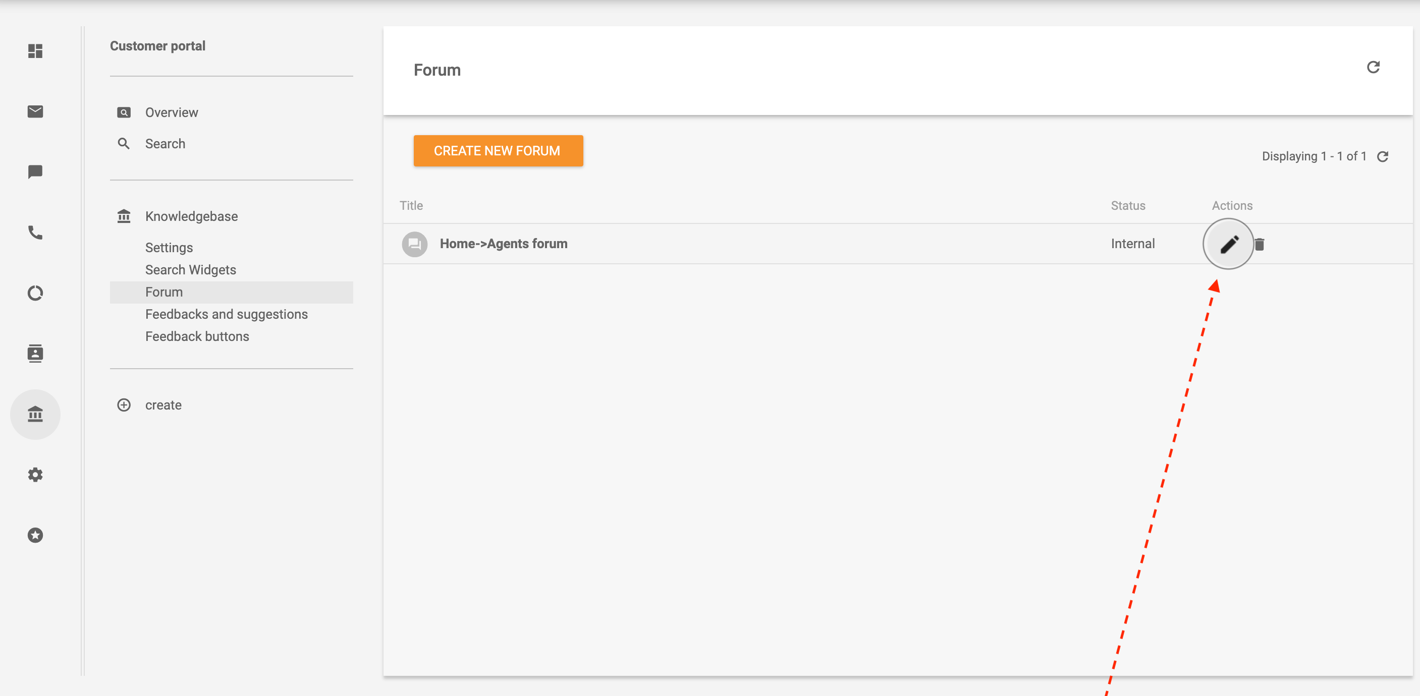 Ajuster le forum client dans LiveAgent