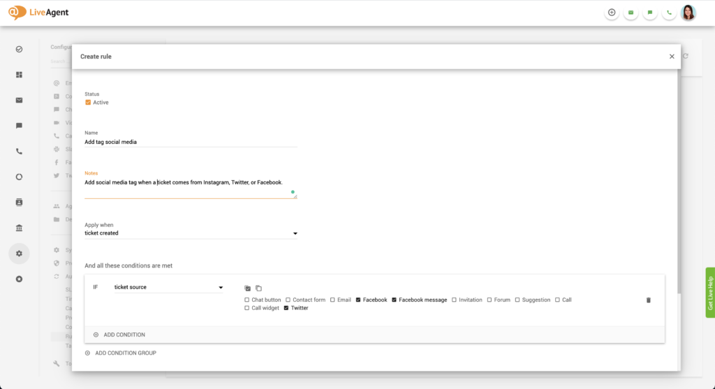 Règle d'étiquette 1