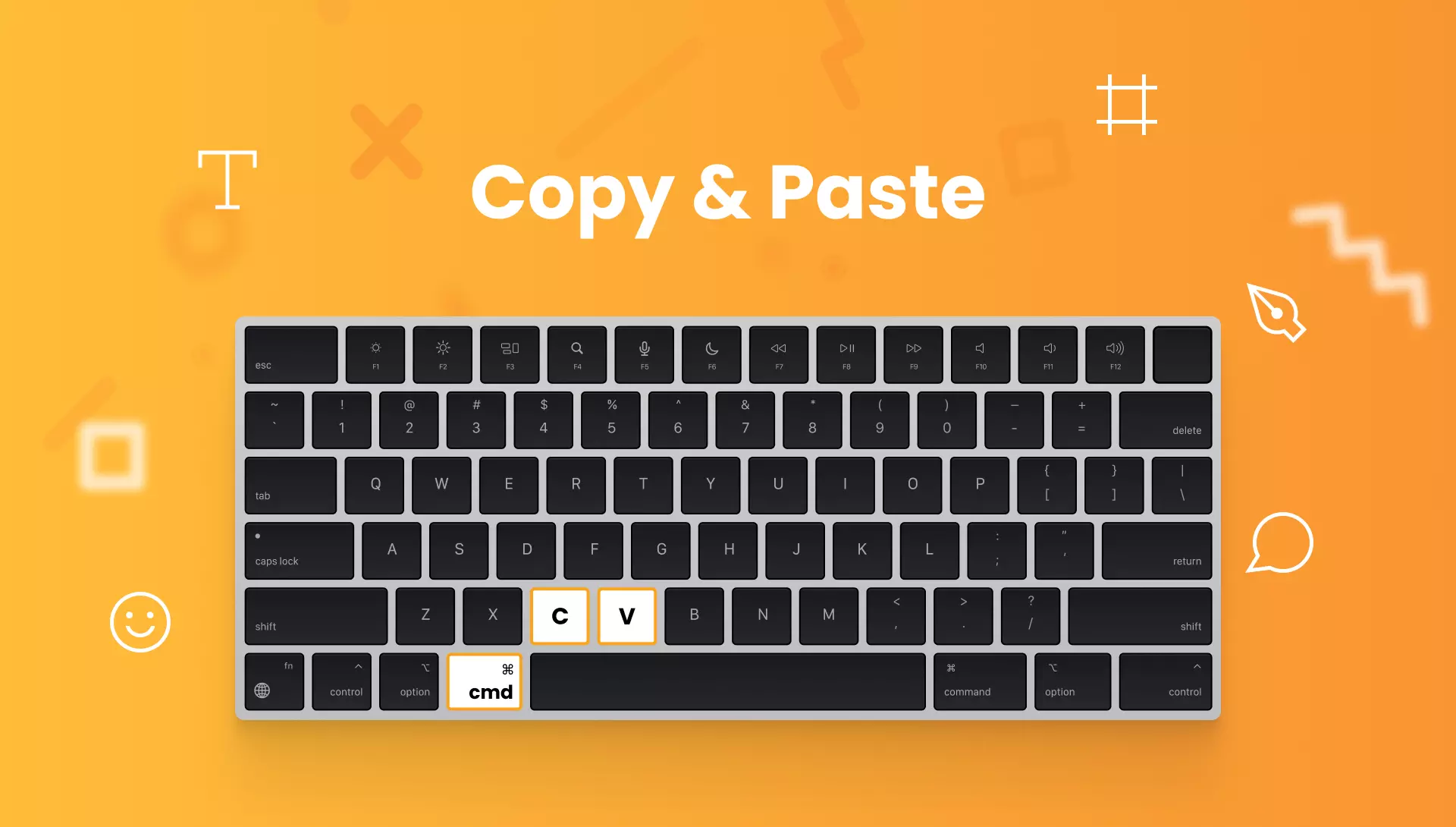 Concept de copier et coller